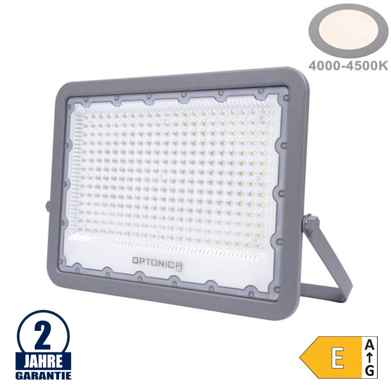 200W LED SMD Fluter Grau Neutralweiß