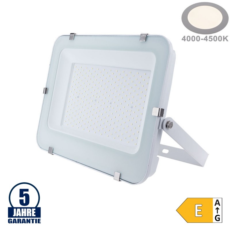 200W LED SMD Fluter Professional mit 100cm Kabel Neutralweiß