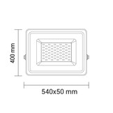 300W LED SMD Fluter Professional mit 100cm Kabel Schwarz Neutralweiß