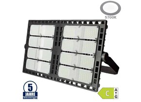 480W LED Stadion Flutlicht 5700K 100LM/W 90°