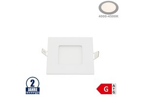 3W LED Mini Panel Quadratisch Neutralweiß