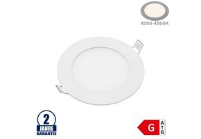 6W LED Mini Panel Rund Neutralweiß