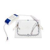 6W LED Mini Panel Quadratisch Professional Kaltweiß