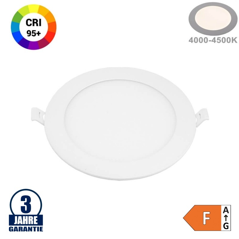 6W LED Professional Mini Panel Rund Neutralweiß