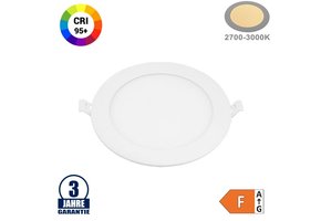 6W LED Professional Mini Panel Rund Warmweiß