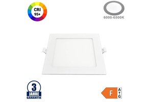 6W LED Professional Mini Panel Quadratisch Kaltweiß
