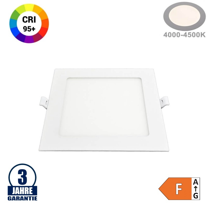 6W LED Professional Mini Panel Quadratisch Neutralweiß