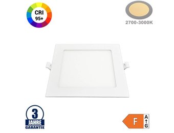 6W LED Professional Mini Panel Quadratisch Warmweiß
