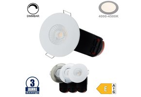 6W LED Einbauspot Rund Neutralweiß IP65