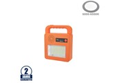 LED Solar-Fluter u. Bluetooth Lautsprecher mit Powerbankfunktion 3,7V 6Ah Orange