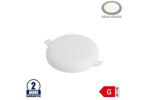 9W LED Frameless Mini Panel Rund Neutralweiß