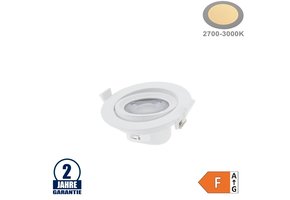 10W LED SMD Einbauleuchte Rund Schwenkbar Weiß Warmweiß