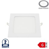 12W LED Mini Panel Quadratisch Kaltweiß