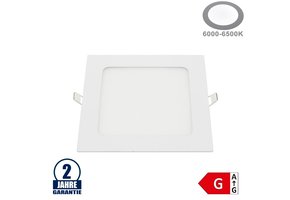 12W LED Mini Panel Quadratisch Kaltweiß
