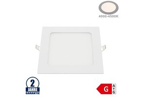 12W LED Mini Panel Quadratisch Neutralweiß