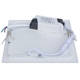 12W LED Mini Panel Quadratisch Warmweiß