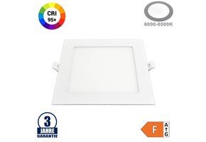12W LED Professional Mini Panel Quadratisch Kaltweiß