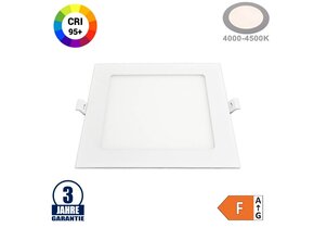 12W LED Professional Mini Panel Quadratisch Neutralweiß