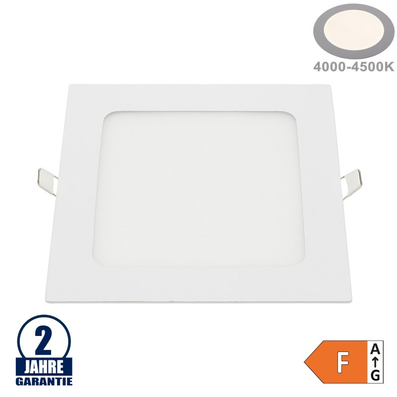 18W LED Mini Panel Quadratisch Neutralweiß