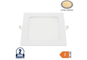 18W LED Mini Panel Quadratisch Warmweiß