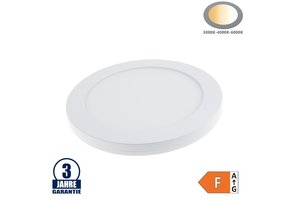 18W LED Ein-/ Aufbauleuchte Slim Mini Rund CCT