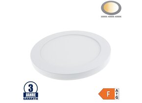 18W LED Ein-/ Aufbauleuchte Slim Mini Rund CCT