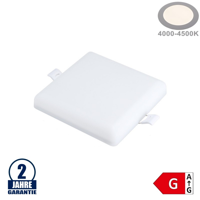 18W LED Frameless Mini Panel Quadratisch Neutralweiß