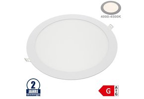 24W LED Mini Panel Rund Neutralweiß