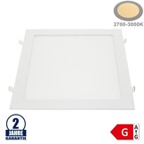 24W LED Mini Panel Quadratisch Warmweiß
