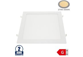 24W LED Mini Panel Quadratisch Warmweiß