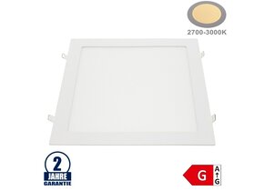 24W LED Mini Panel Quadratisch Warmweiß