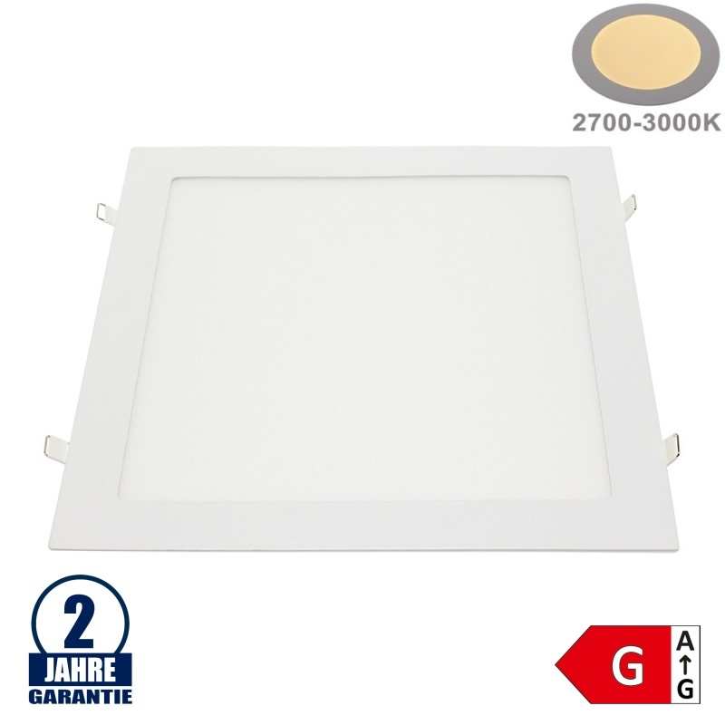 24W LED Mini Panel Quadratisch Warmweiß