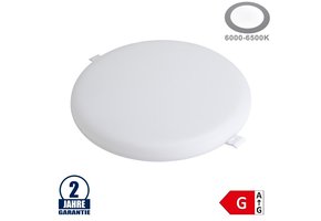 24W LED Frameless Mini Panel Rund Kaltweiß