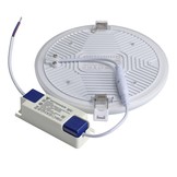 24W LED Frameless Mini Panel Rund Warmweiß