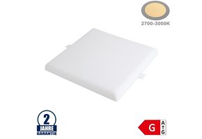 24W LED Frameless Mini Panel Quadratisch Warmweiß