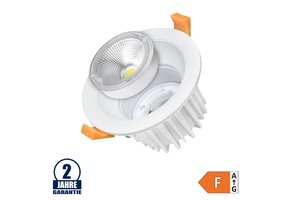25W LED COB Einbauleuchte Rund Modul tauschbar Kaltweiß