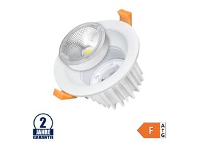 25W LED COB Einbauleuchte Rund Modul tauschbar Kaltweiß