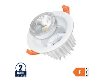 25W LED COB Einbauleuchte Rund Modul tauschbar Neutralweiß