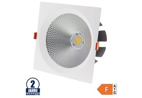 30W LED COB Einbauleuchte Quadratisch Neutralweiß