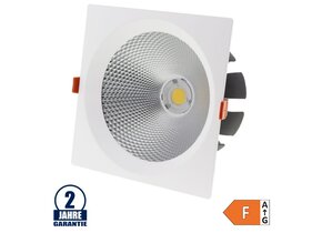 30W LED COB Einbauleuchte Quadratisch Neutralweiß
