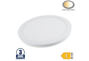 30W LED Ein-/ Aufbauleuchte Slim Mini Rund CCT