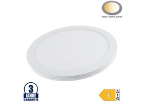 30W LED Ein-/ Aufbauleuchte Slim Mini Rund CCT