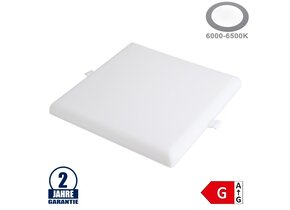 36W LED Frameless Mini Panel Quadratisch Kaltweiß