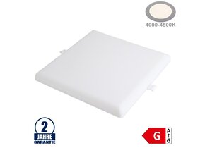 36W LED Frameless Mini Panel Quadratisch Neutralweiß