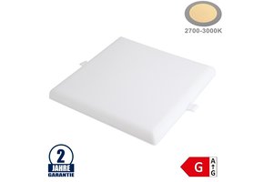 36W LED Frameless Mini Panel Quadratisch Warmweiß