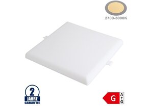36W LED Frameless Mini Panel Quadratisch Warmweiß