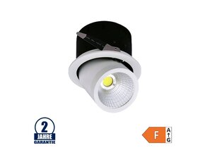 35W LED COB Einbauleuchte Rund Schwenkbar Neutralweiß
