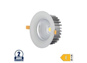40W LED COB Einbauleuchte Rund 60° Neutralweiß TÜV