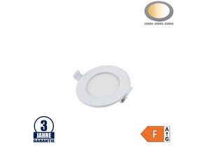 6W LED Einbauleuchte Slim Mini Rund CCT Farbwechsel IP44