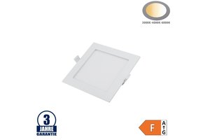 6W LED Einbauleuchte Slim Mini Quadratisch CCT Farbwechsel IP44